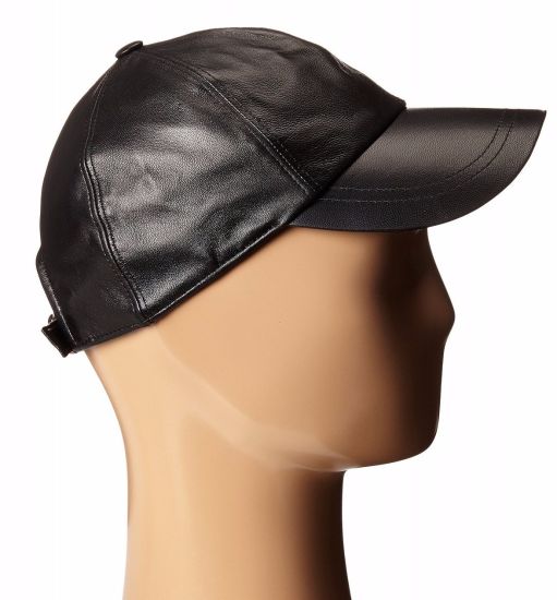 Sedex Audit Adjustable Baseball Style Curved Bill Faux Leather Hat
