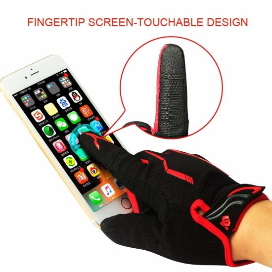 Full Finger Unisex Outdoor Touchscreen Winter Cycling Polyester Motorcycle Glove