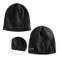 100% Soft Acrylic Custom Beanie Knitted Warm Black Hat Winter