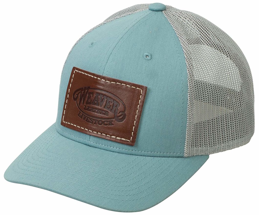 Cotton Baseball 5-Panel Mesh Curved Brim Traditional Trucker Patch Hat