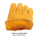 Full Cowhide Leather Flexible Durable Stretchable Tough Working Leather Glove