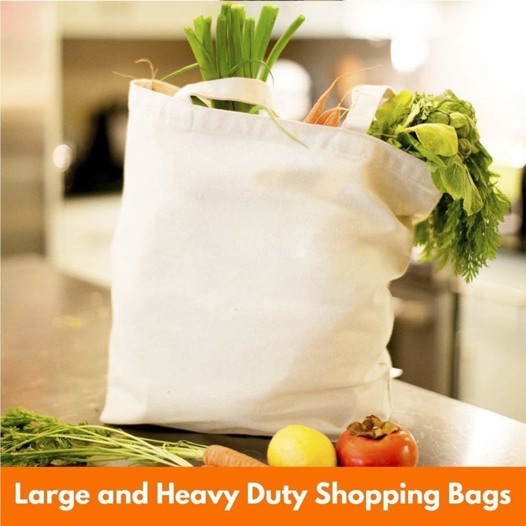 Sedex Audit Wholesale Man Women Plain Shoulder Bag Heavy Duty Durable Natural Canvas Tote Bag Customzied for Shopping Outdoor Travel