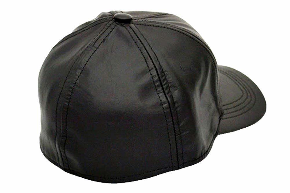 Sedex Audit Custom 6-Panel Fitted Genuine Leather Baseball Cap