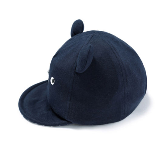 Sedex Audit Cartoon Bear Embroidery Cute Cotton Baby Boys Girls Summer Sun Hat