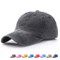 BSCI Audit 100% Cotton Plain Distressed Dyed Washed Baseball Cap