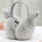 Cute Small Ears Warm Winter Earmuffs, Cartoon Plush Ear Muffs