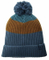 BSCI Audit Ribbed Knitted Mens Winter Hat with Woven Logo