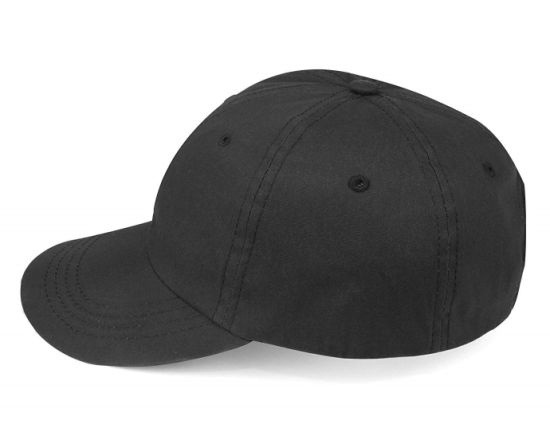 Custom Blank Unconstructed Baseball Cap Waxed Canvas Hat with Twill Sweatband