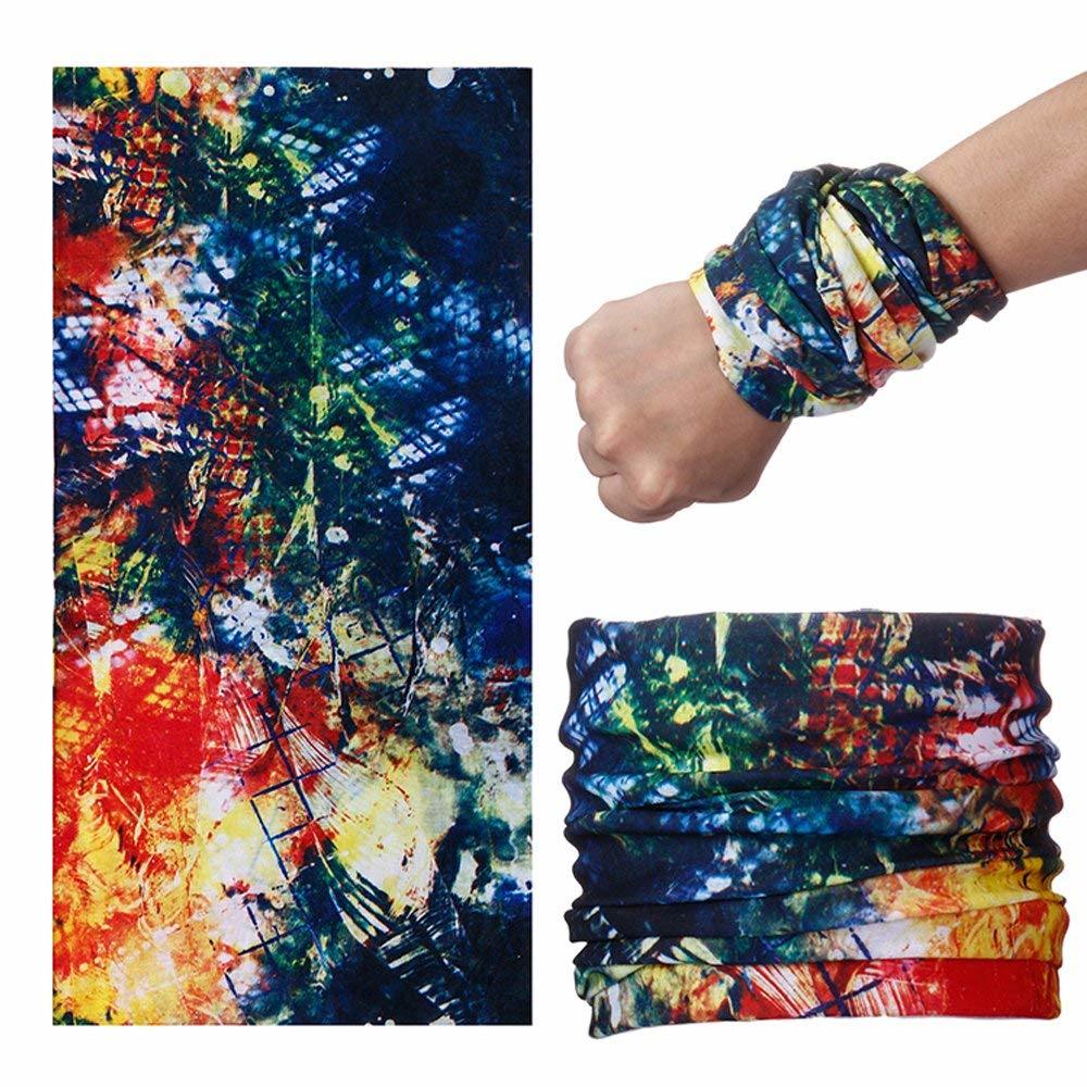 BSCI Audit Wholesale Custom Multifunctional Plain Outdoor Seamless Face Mask Tube Bandana