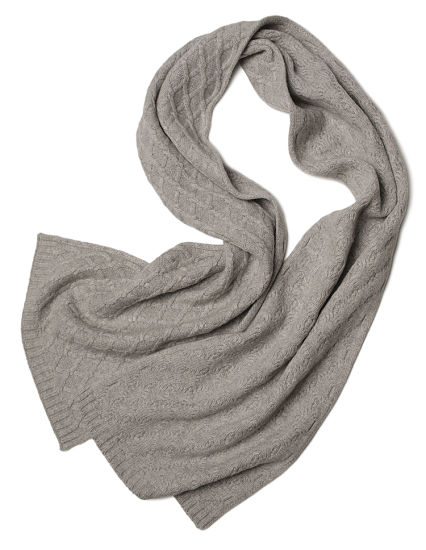 Custom Cotton Knit Soft Winter Beanie Hat Scarf Glove Set