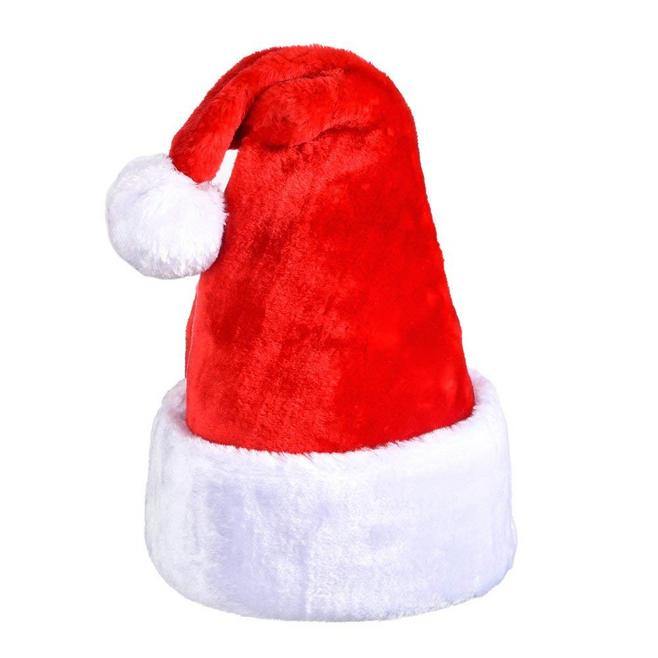 Wholesale Custom Christmas Beanie Santa Hat with Polyester for Children or Adult
