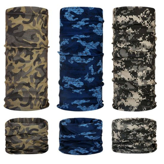 All Over Print Ski Mask Multifunctional Headwear Ear Warmer Headband Tube Bandana