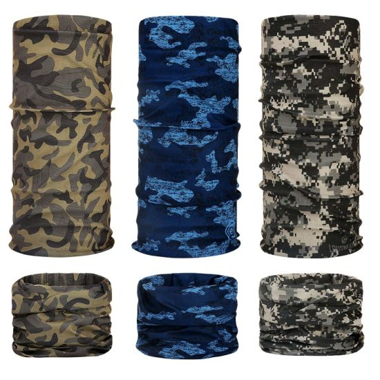 All Over Print Ski Mask Multifunctional Headwear Ear Warmer Headband Tube Bandana