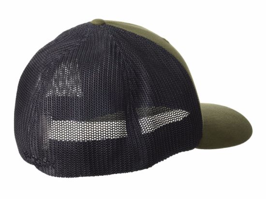 Custom Cotton 6-Panel Curved Brim Patch Trucker Hat No Mesh