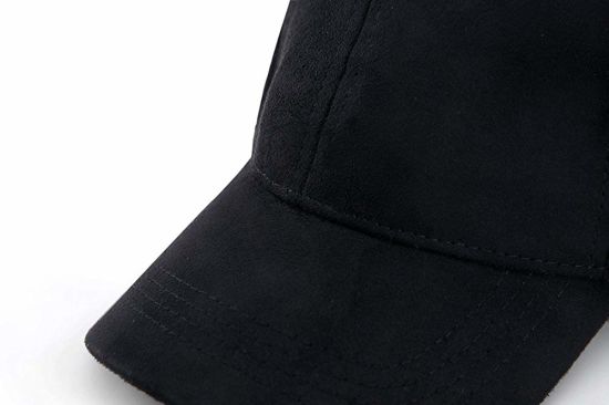 Custom Unisex Classic Baseball Cap Adjustable Plain Faux Suede Dad Hat for Women Men