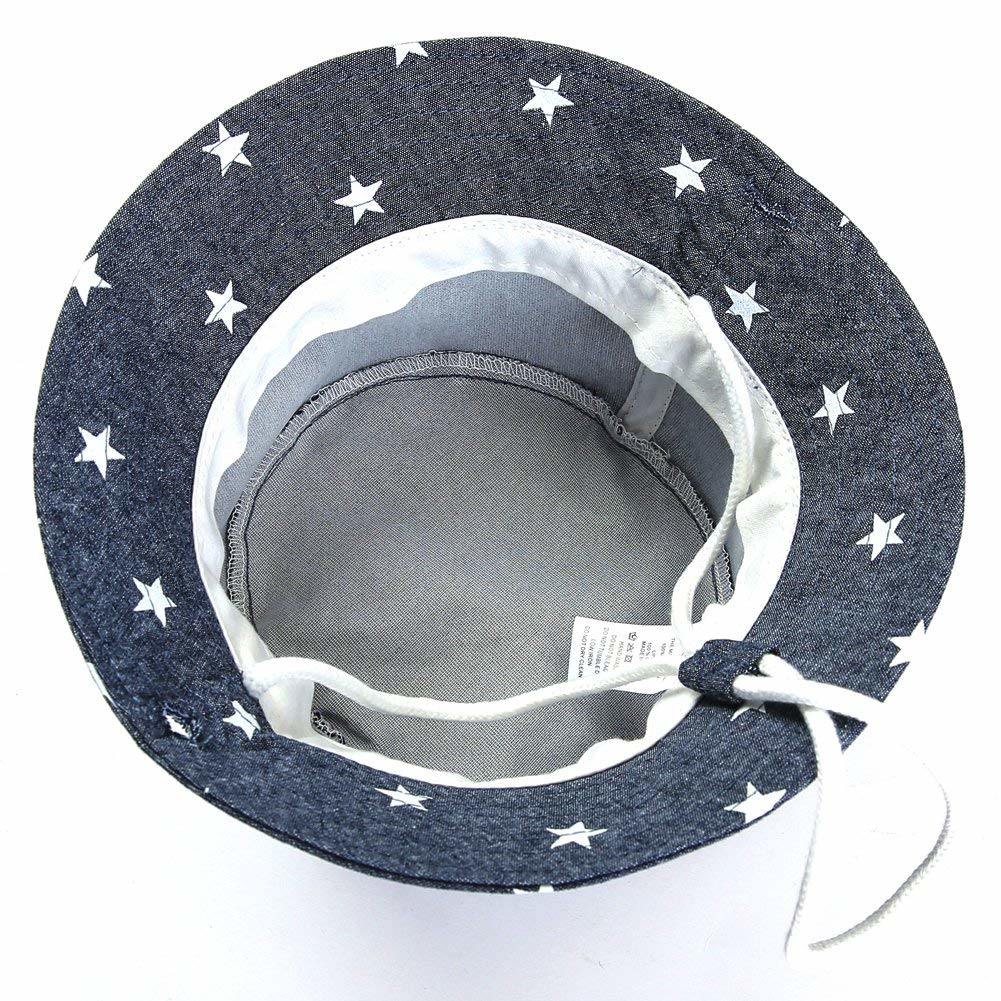 Custom Children Beach UV Protection Reversible Bucket Hat with Adjustment Chin Strap