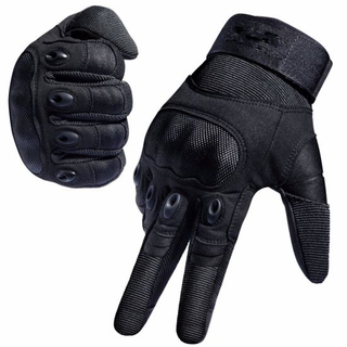 Adjustable Breathable Tactical Gloves Rubber Hard Knuckle Military Gloves