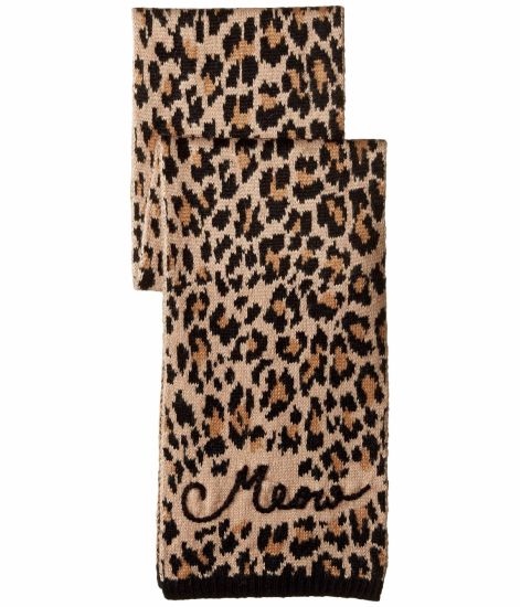 Custom Winter Warm Women Fashion Printed Acrylic Scarf Knitted Softy