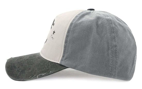 BSCI Audit 100% Cotton Adjustable Pirate Ship Anchor Pattern Distressed Baseball Printing Cap