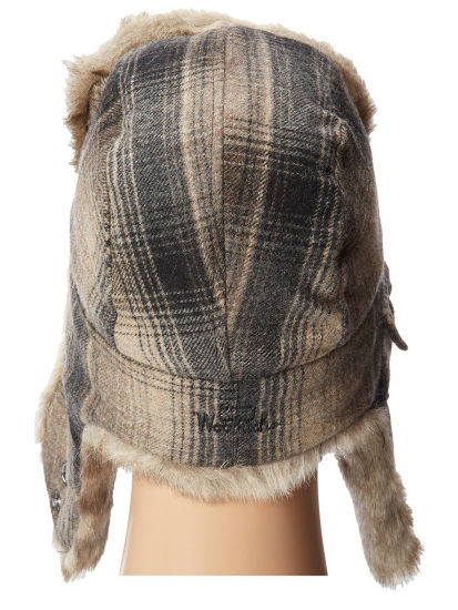 BSCI Audit 100% Polyester Russian Winter Trooper Fur Hat with Earflap