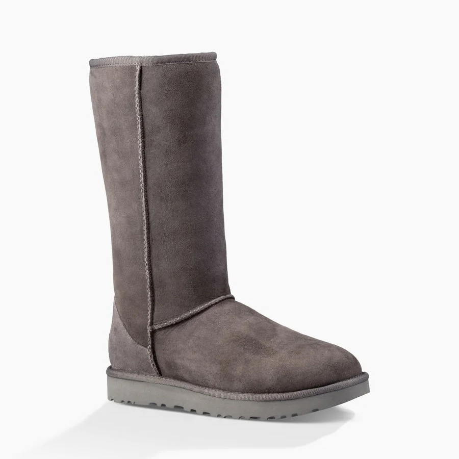 Popular Mature Thigh High Coldproof Ankle Silver Leather Wool Felt Boots