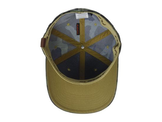 Sedex Audit 100% Polyester Blank Camouflage Army Camo Fitted Hat