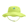Embroidered Magic Tape Sun Protection Bucket Hat Without Brim