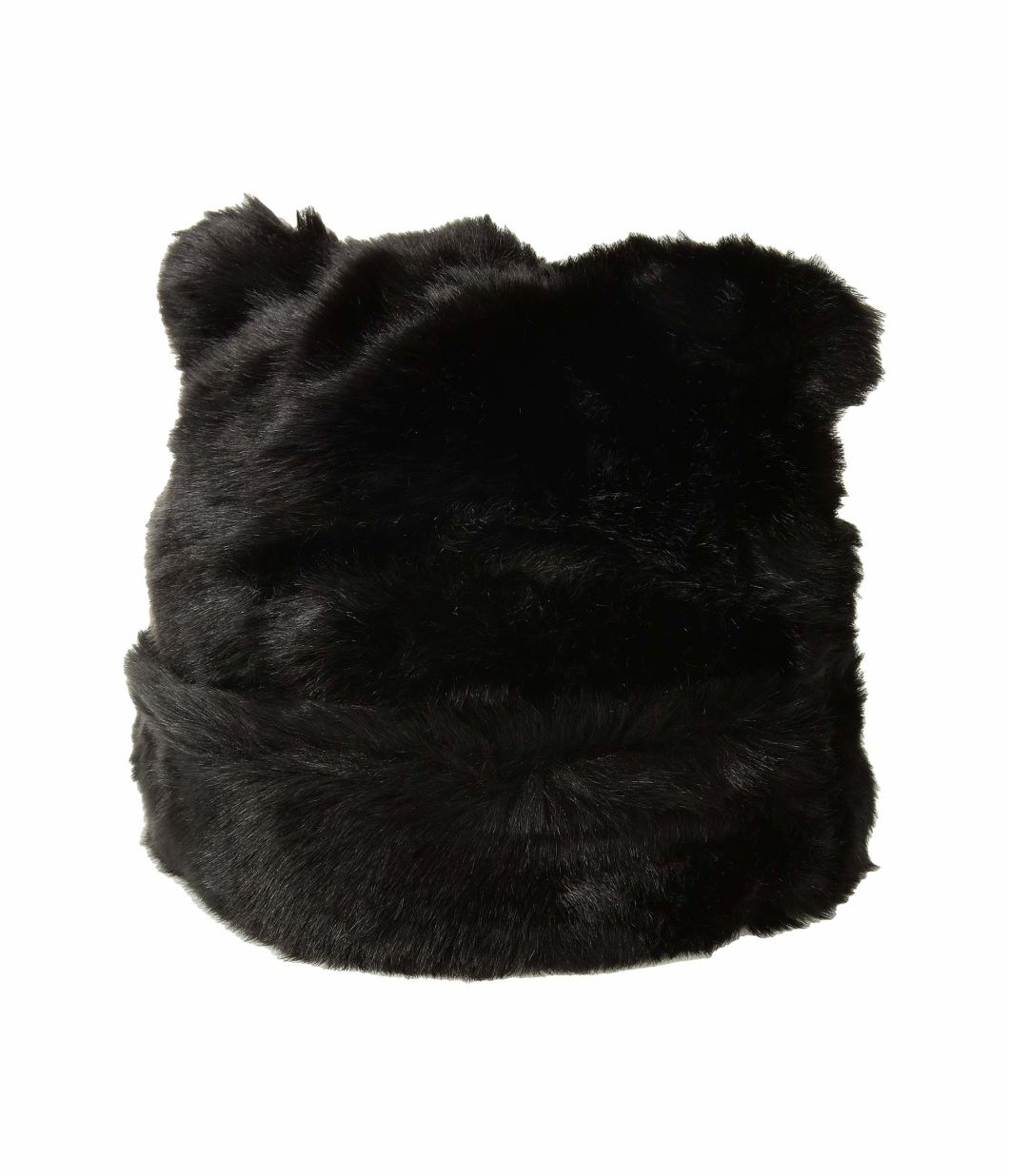 Adjustable Side Strings Faux Fur POM Beanie Mink Fur Hat