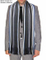 BSCI Audit Custom Striped Knit Long Scarf 100% Acrylic Man Knit Scarf