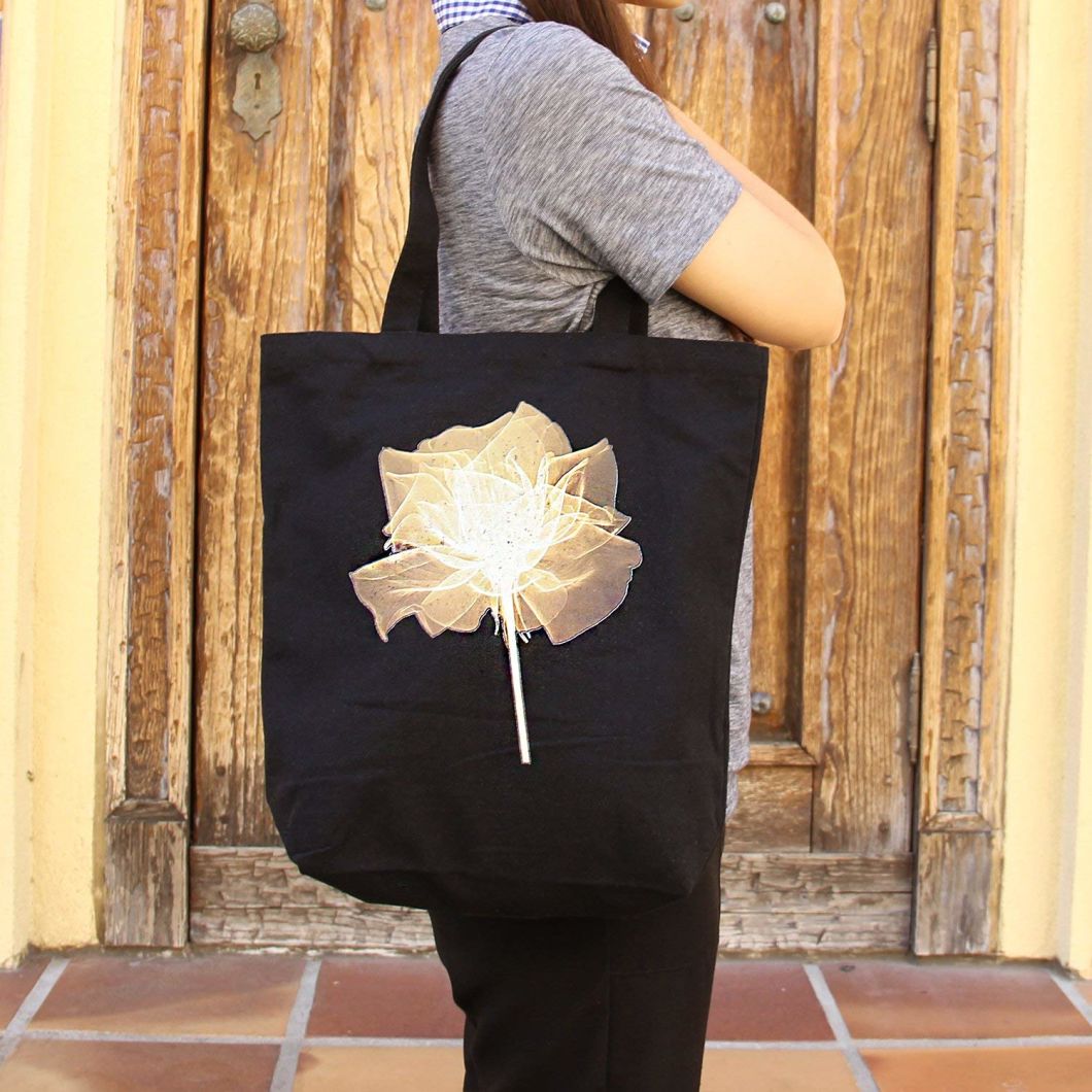 Heavy Duty Fashion Reusable Tote Polyester Shopping Bag Wholesale