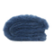 Winter Warm Soft Furry Wrap Around Loophole Women Blue Faux Fur Scarf