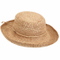 Crushable Summer Beach Crocheted Packable Straw Hat Raffia for Women
