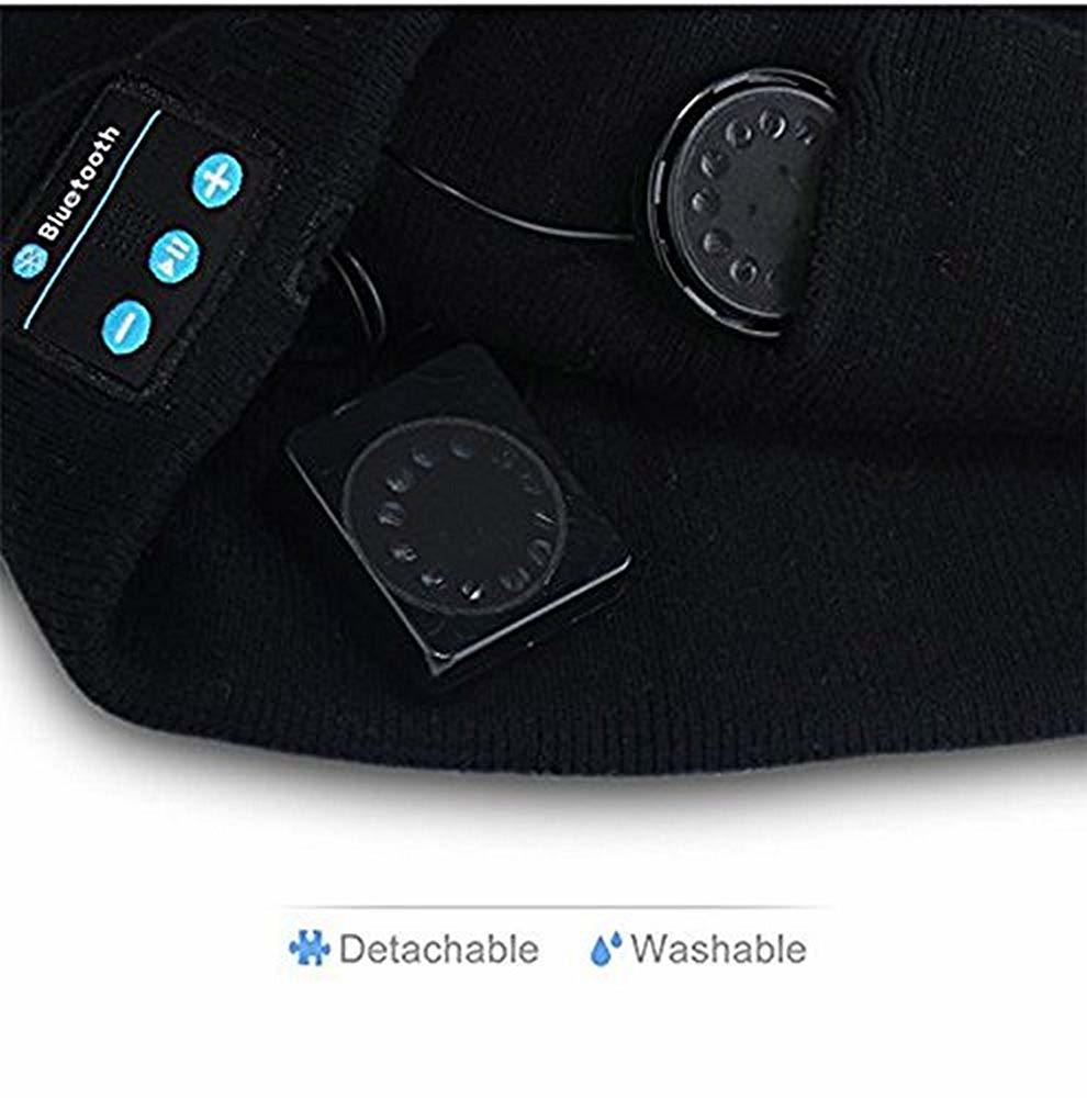 Wholesale Knitted Music Soft Bluetooth Beanie Hat with Wireless Headphone