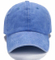 Wholesale Adjustable Plain Cotton Adjustable Washed Twill Baseball Blue Cap