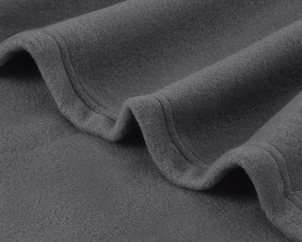 100% Polyester Super Soft Brushed Durable Polar Fleece Blanket