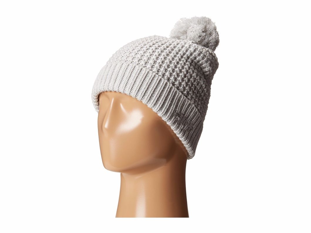 100% Acrylic Custom Slouchy Beanie Warm Winter Knitted Hat with POM POM