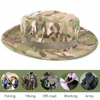 Breathable Quick Dry Fishing Bucket Camouflage Hunting Hat with Wide Brim