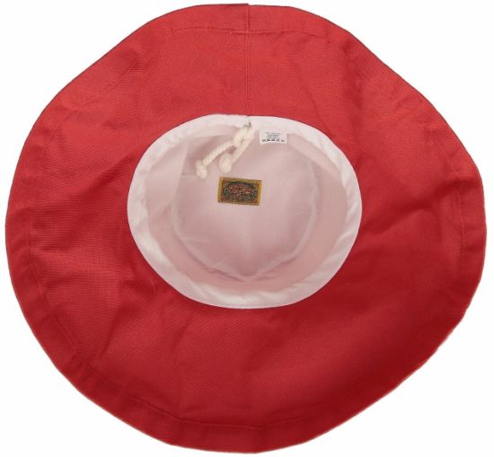 Custom Adjustable Big Brim Sun Protection Crushable Cotton Hat