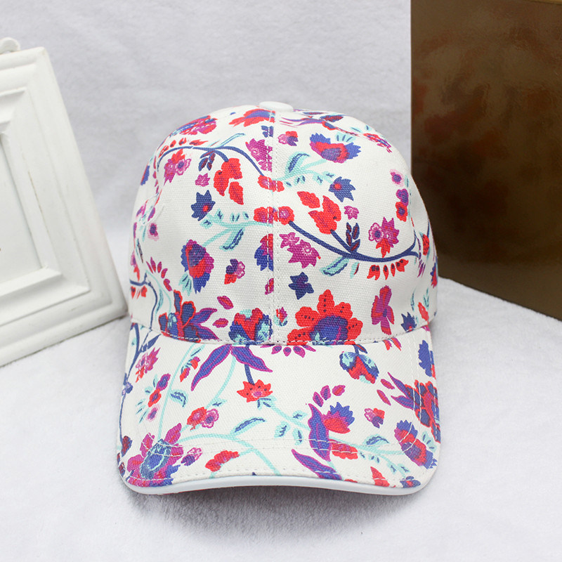 Canvas 6 Panel Structured Slide Buckle Closure Customize Cotton Screen Printed Baseball Cap