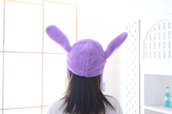 Movable Hat Ear Winter Halloween Christmas Animal Rabbit Hat