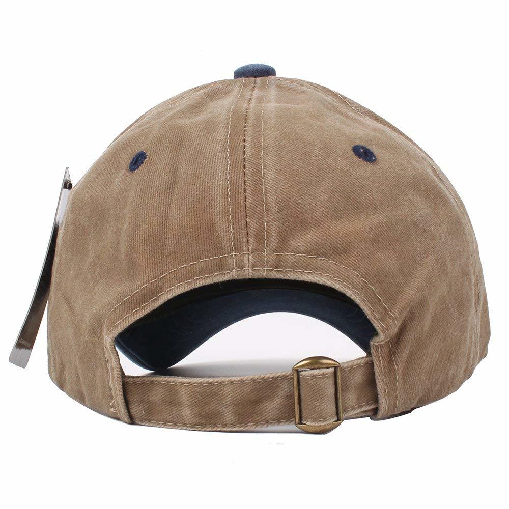 Wholesale Washed Dyed Cotton Adjustable Solid Baseball Six Panel Cap
