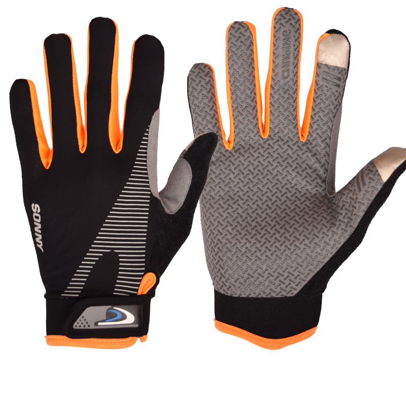 Winter Warm Protective Black Touchscreen Tactical Sport Silica Gel Cycling Velvet Glove