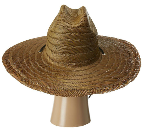 Sedex Audit Natural Grass Wide Brim Fishing Straw Hat Surf Hat