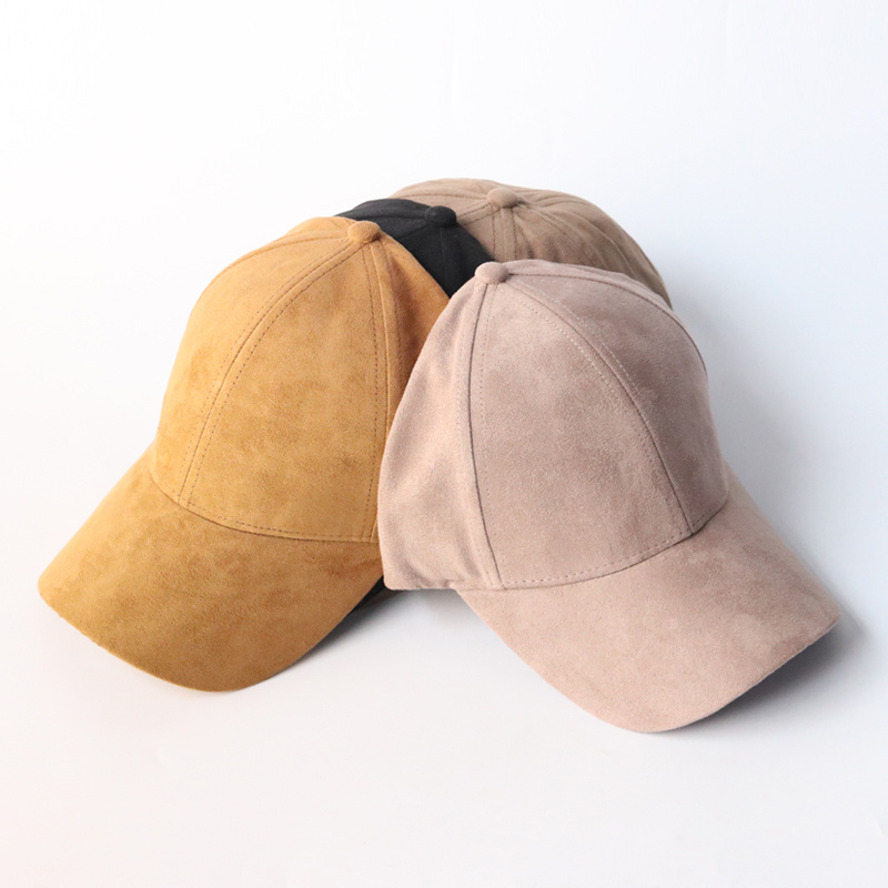 Professional Small Order Drop Shipping Dad Hat Custom Blank Suede Baseball Cap