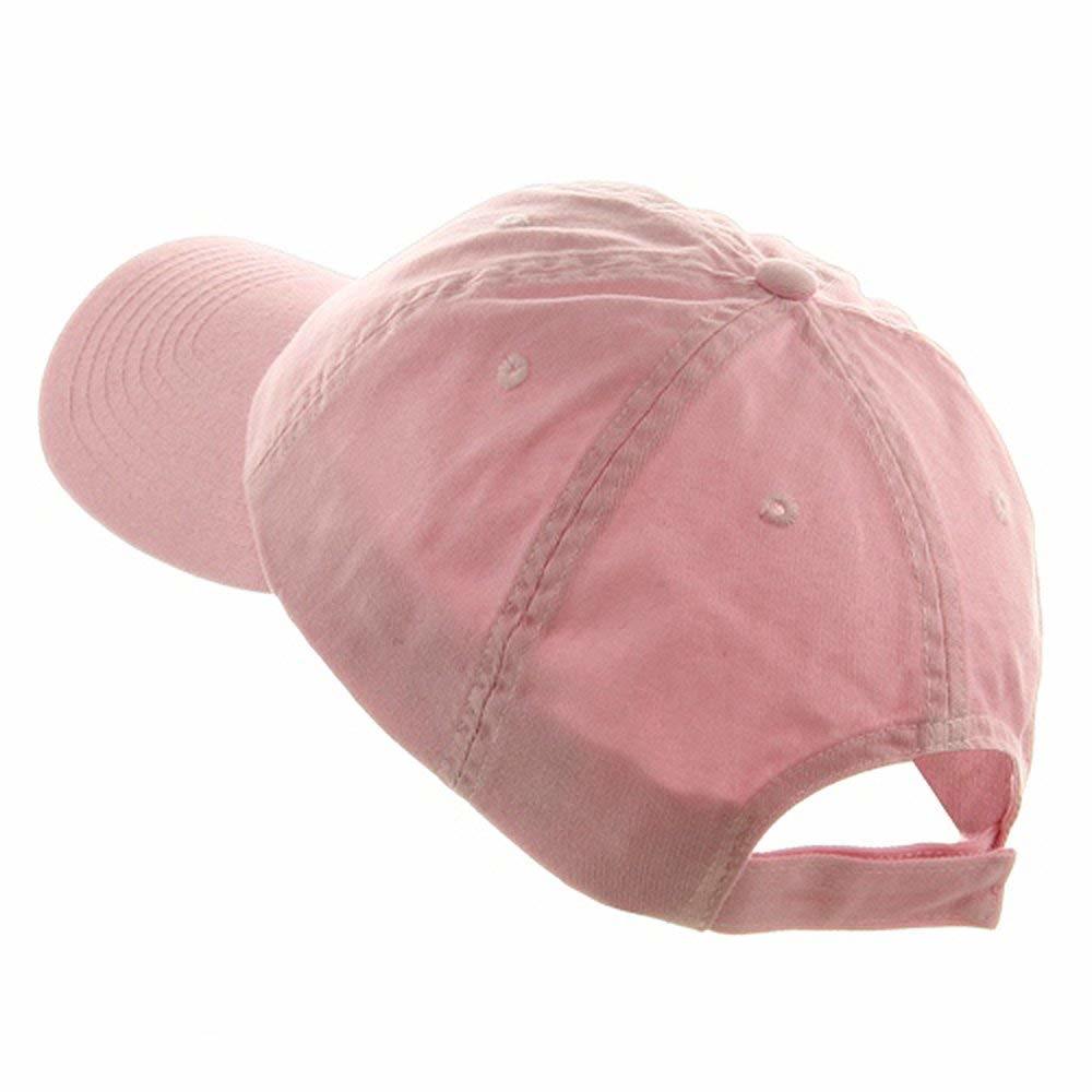 BSCI Audit Custom 6-Panel Unstructured Dyed Cotton Twill Pink Cap