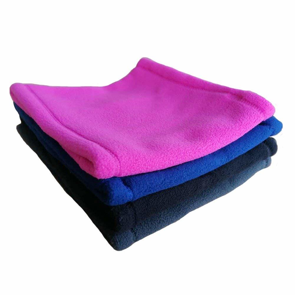 Unisex Winter Warm Breathable Fleece Interior Elastic Custom Snood with Polyester