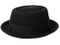 Brushed Wool Grosgrain Ribbon Hatband Bowler Hat with Short Brim