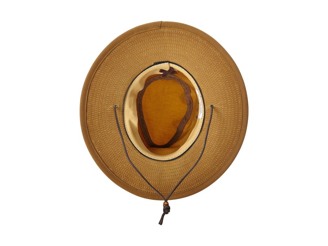 Custom Wide Brim Bucket Cotton Outdoor Fishing Hat with String