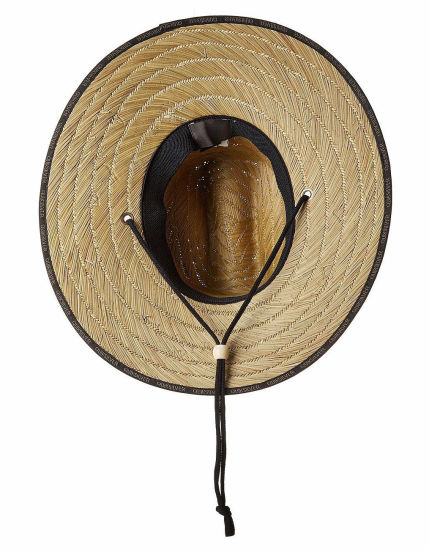 Adjustable Breathable Lightweight Paper Straw Pierside Lifeguard Hat