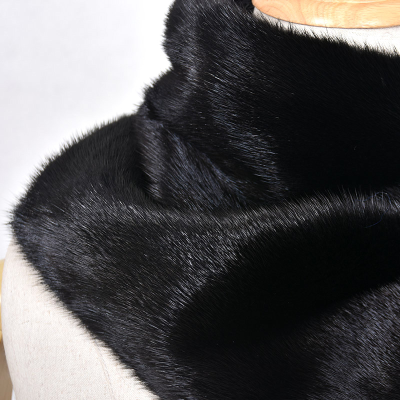 Wholesale Custom Winter Warm Fashion Soft Women Mink Fur Snood Snood Winter